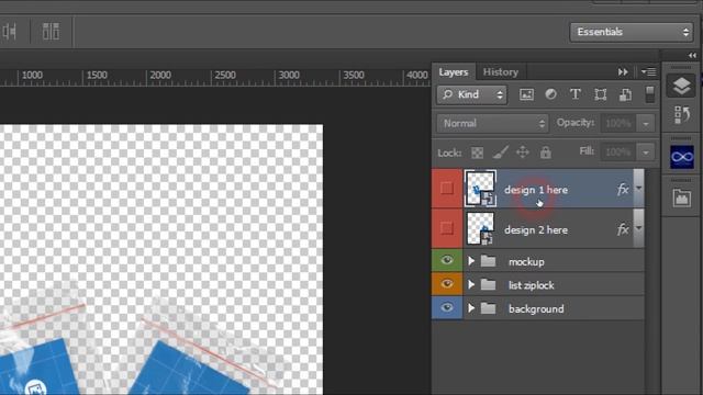 Zip Lock Mockups Photo Effect смотреть онлайн