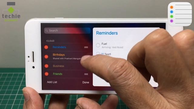 How to Arranage List within Reminders App - iPhone / iPad - iOS11. HINDI смотреть онлайн
