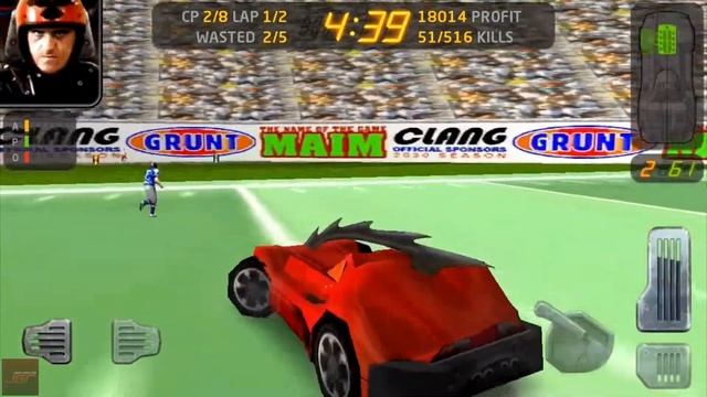 Carmageddon Mobile \ iOS \ Gameplay \ Full Race смотреть онлайн