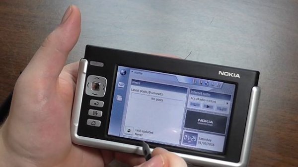 2005 Nokia N770 Internet Tablet Overview and Unboxing (PalmOS Linux Device)