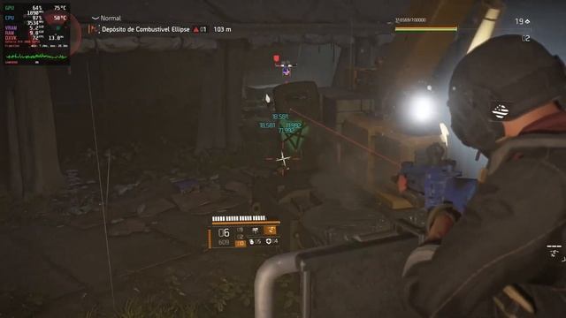 Gameplay do jogo The Division 2 rodando no Regata OS através do Game Access смотреть онлайн