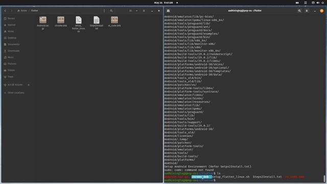Flutter Installation in Linux | Flutter tutorial | flutter setup | Tamil | VGLUG | FOSS смотреть онлайн