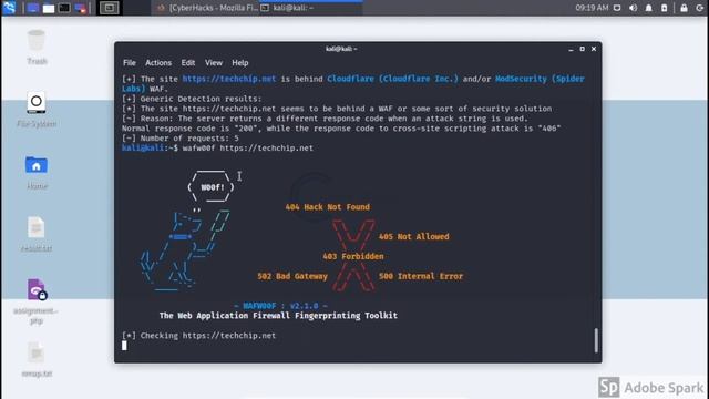 How to detect [WAF]Web Application Firewall using WAFWOOF Tool | kali linux | Urdu/Hindi смотреть онлайн