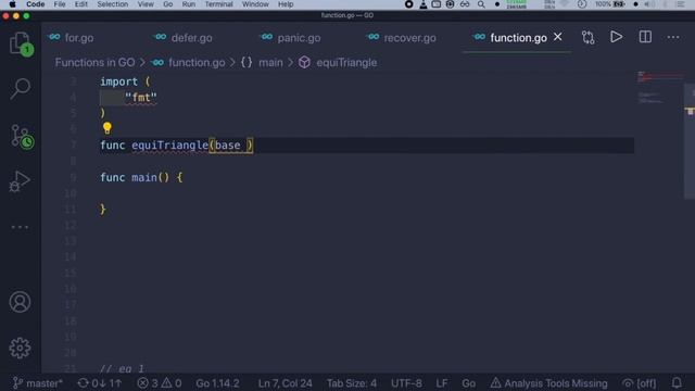 Go Tutorial (Golang) 26 - Functions in Golang смотреть онлайн