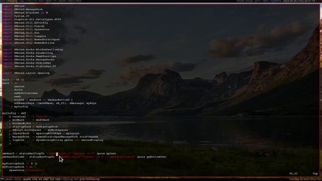Xmonad config for everyday use on Arch/Gentoo linux смотреть онлайн