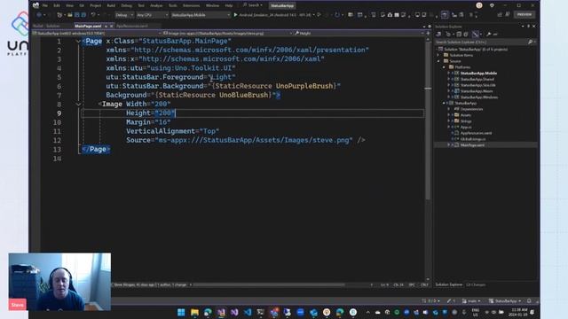 How to Style your iOS and Android StatusBar | Uno Tech Bites смотреть онлайн