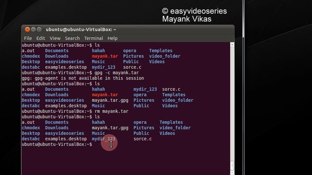 How To Encrypt Files Using Commandline In Linux Or Ubuntu Using gpg Step By Step Tutorial смотреть онлайн