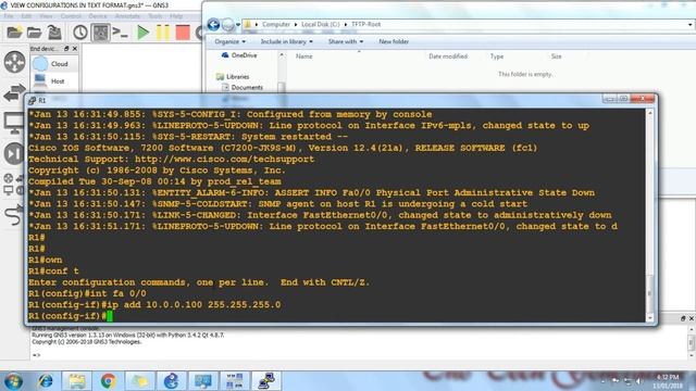 BACKUP CONFIGURATION FILE and VIEW CONFIGURATION IN TEXT FORMAT | Network Engineer смотреть онлайн
