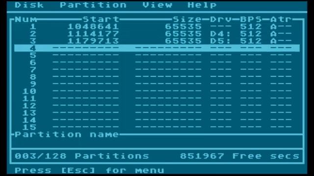FDISK 4: Part One - Initializing a Disk and Creating a Partition Table смотреть онлайн