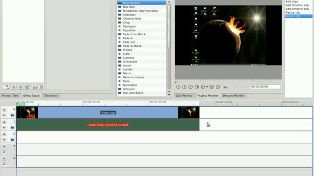 How to add audio to video using Kdenlive Linux MINT смотреть онлайн