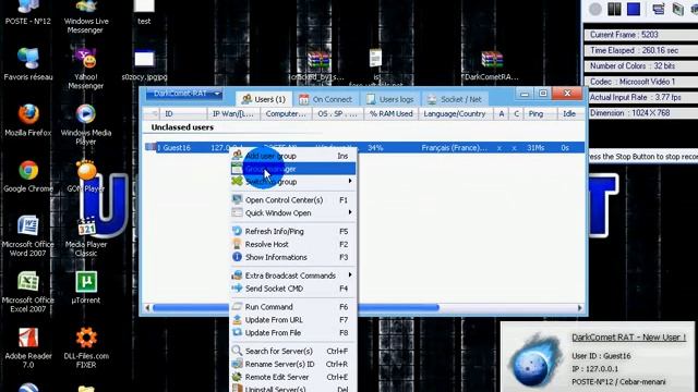 DarkComet RAT 5 2 by ghost-proxy.avi смотреть онлайн