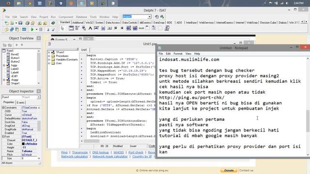 [How to] Tutorial Membuat Injek SSH Menggunakan Delphi 7 смотреть онлайн