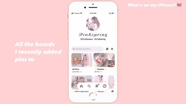 What’s on my iPhone 🪐 IOS 14 + Aesthetic Theme 🎀 смотреть онлайн