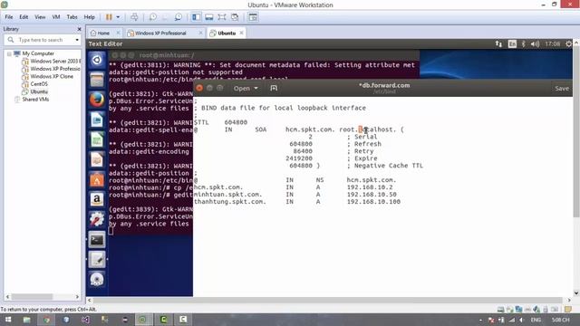 Cấu hình DNS Server trên Linux Ubuntu смотреть онлайн