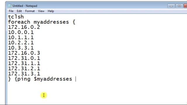 Tcl-Script (Ping Test) on Cisco Routers смотреть онлайн