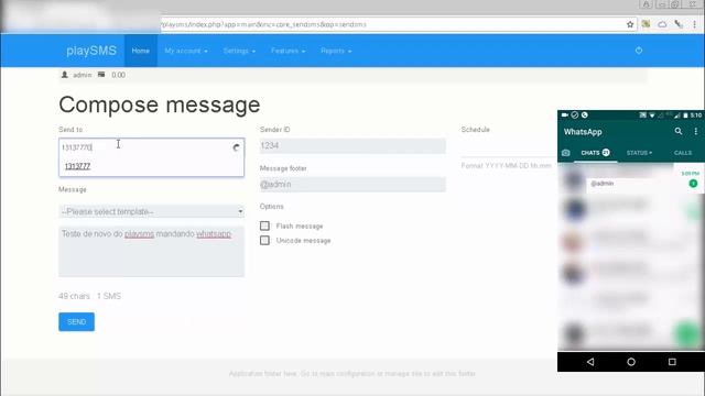 2018 PlaySMS Whatsapp Mass Sending Module смотреть онлайн