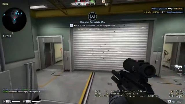 CSGO on Arch Linux game play , FPS смотреть онлайн