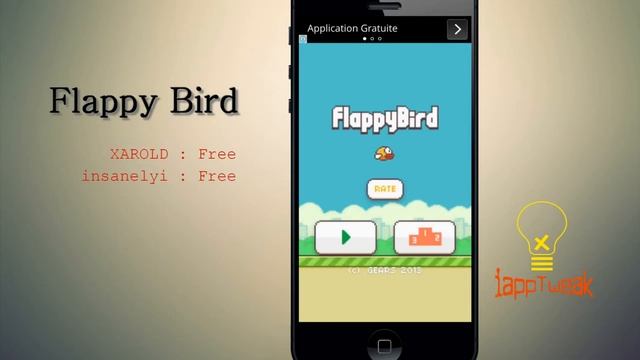 Flappy Bird : Get Back The Original Flappy Bird App Game - iOS 8 ( NEW CYDIA TWEAK ) смотреть онлайн