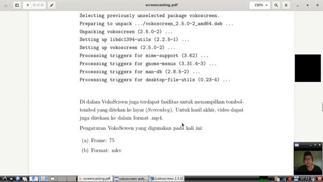 screencasting di debian linux смотреть онлайн