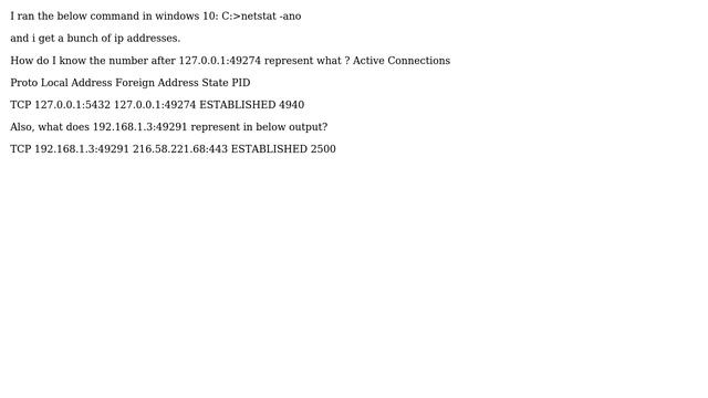 How to read the output of netstat -ano? смотреть онлайн