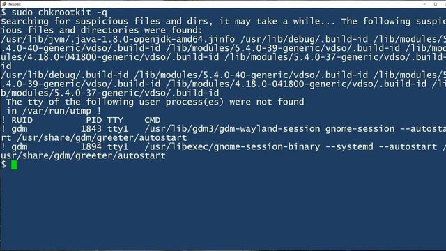 How to use the chkrootkit command: 2-Minute Linux Tips смотреть онлайн