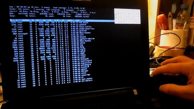 linux framebuffer on screen keyboard - mouse/trackball version смотреть онлайн