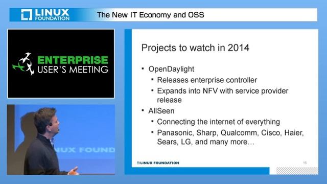 The State of Linux Union: Linuxとビジネスの潮流 　Jim Zemline (Executive Director, The Linux Foundation) смотреть онлайн