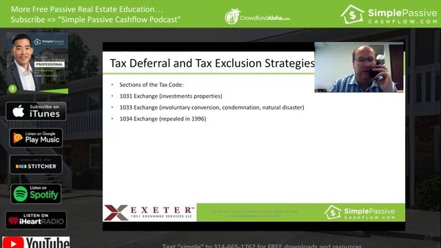 1033 tax deferred exchange rules смотреть онлайн