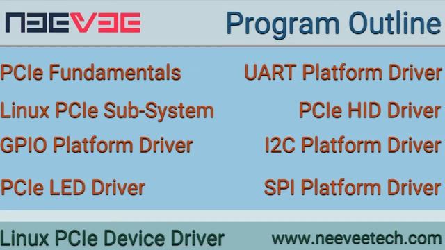 Linux PCIe Device Driver - Class Room Training смотреть онлайн
