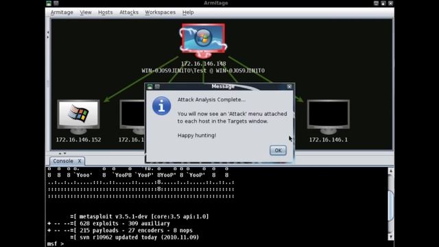 Armitage | Metasploit | Metasploit Framework's meterpreter | Cyber Defense Exercises | Red team смотреть онлайн