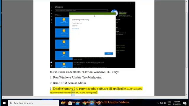 Fix Error Code 0x8007139f on Windows 11/10 смотреть онлайн
