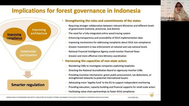 PhD Seminar - Sustainability and legality governance in Indonesian wood value chains смотреть онлайн
