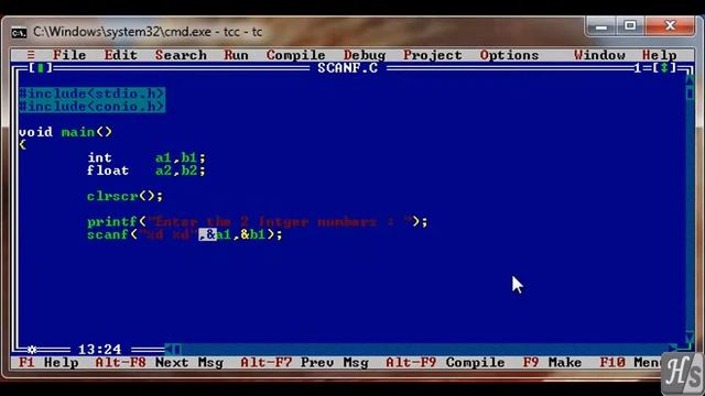 Introduction to C Language | scanf() function смотреть онлайн