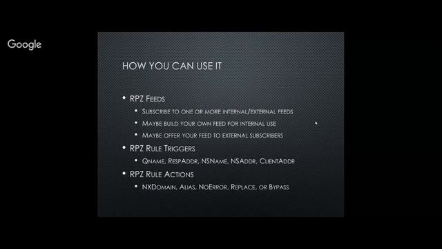 VUC658 - DNS Response Policy Zone with Dr. Paul Vixie смотреть онлайн