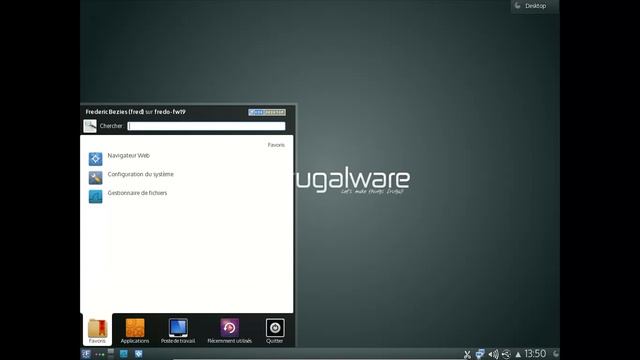 Frugalware Linux 1.9pre2 - KDE SC смотреть онлайн