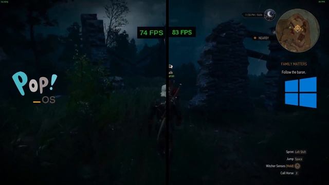 Windows vs Linux: The Witcher 3 смотреть онлайн