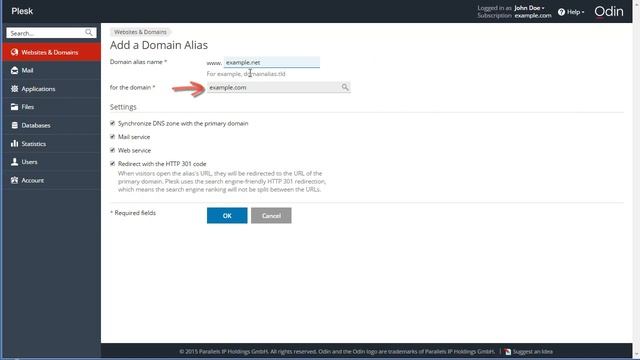 Plesk 12.5 Tutorials - How to create domain alias смотреть онлайн