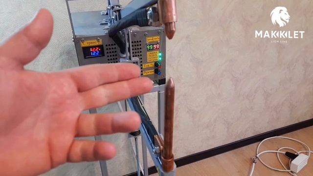 Машина контактной сварки для генераторов/Ремонт генераторов и стартеров/Пайка счёток. смотреть онлайн