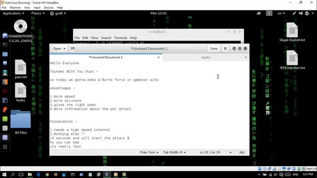 Burting Force Gamezer V6 Using Kali Linux смотреть онлайн