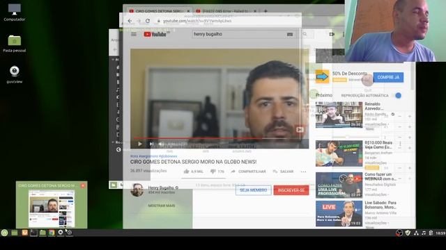Erro ao executar o OBS no Linux смотреть онлайн