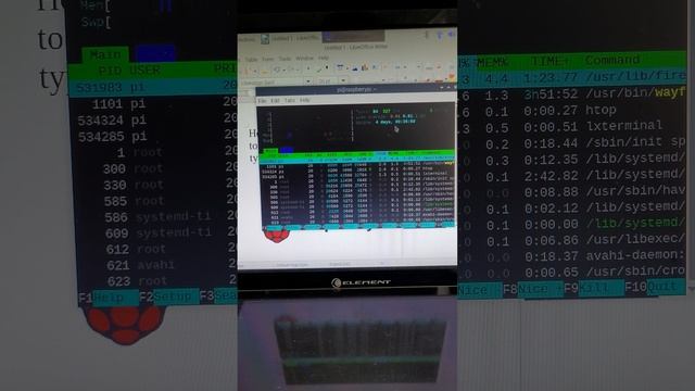 Raspberry Pi Quick Tips #3 - system monitor manger process viewer with htop #raspberrypi #computer смотреть онлайн