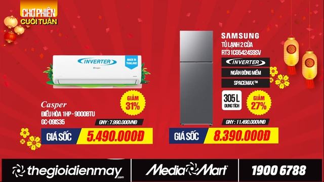 CHỢ PHIÊN CUỐI TUẦN 06-07.04 - ĐIỆN MÁY MEDIAMART смотреть онлайн