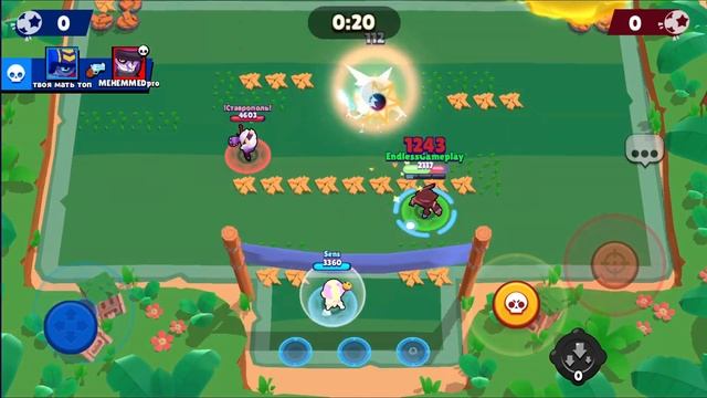 Brawl Stars - Gameplay Walkthrough Part 124 - Night Mecha Crow - Brawl Ball (iOS, Android) смотреть онлайн