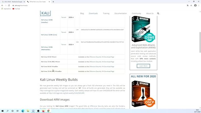 INSTALLER KALI LINUX FACILEMENT EN (.OVA) VM 2020 FR смотреть онлайн