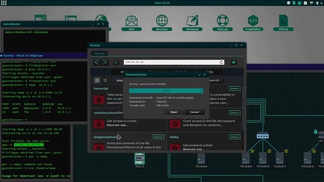 "Grey Hack" - основы безопасности смотреть онлайн