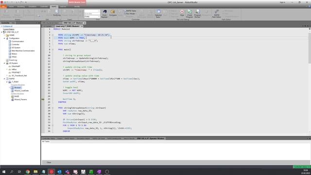 ABB OPC-UA Server (IoT Gateway) und Client (SmartComponent) смотреть онлайн