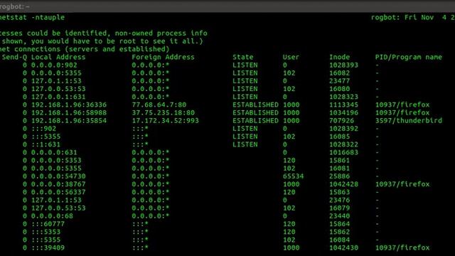 Realtime firewall monitoring in Ubuntu 16.10 (www.hadoopbase.com) смотреть онлайн