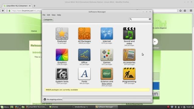 Taking a look at Linux Mint Cinnamon 18.2 - Linux distro review смотреть онлайн