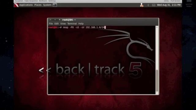 Using Nmap & Zenmap on Backtrack 5 R1 смотреть онлайн