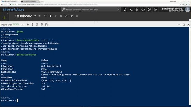 Azure Cloud Shell - on Linux Containers - Chapter 4 смотреть онлайн